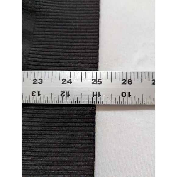 Joseph A Turtlekneck black sweater XL Bust 43" Length 25" sleeve 25" classic fit - Picture 8 of 8